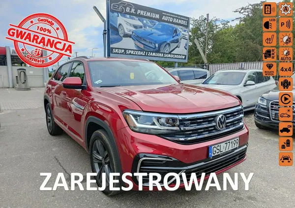 pomorskie Volkswagen Atlas cena 159000 przebieg: 32045, rok produkcji 2020 z Dziwnów